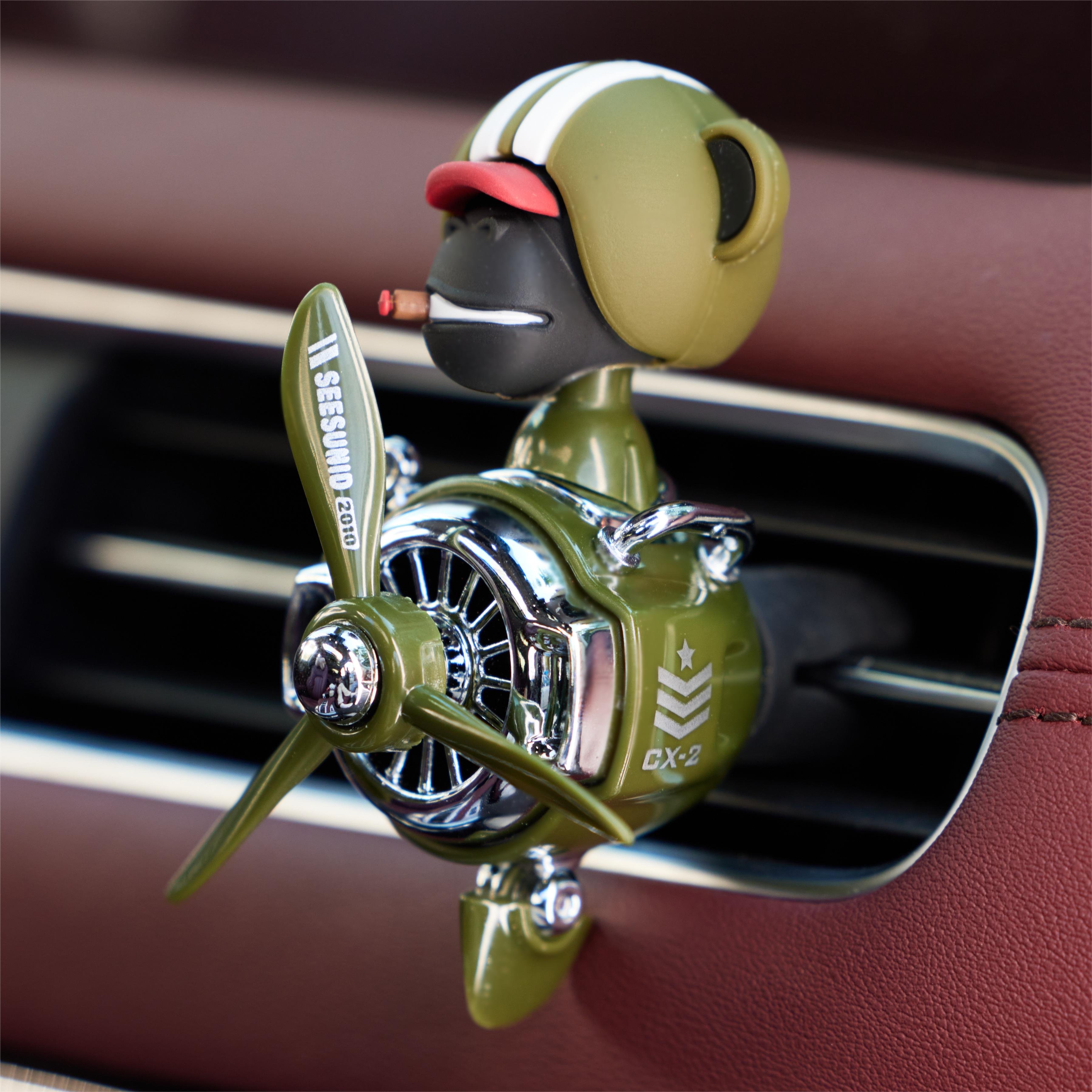 Car Air Freshener Vent Clip Fan Fragrance Aroma Perfume Diffuser