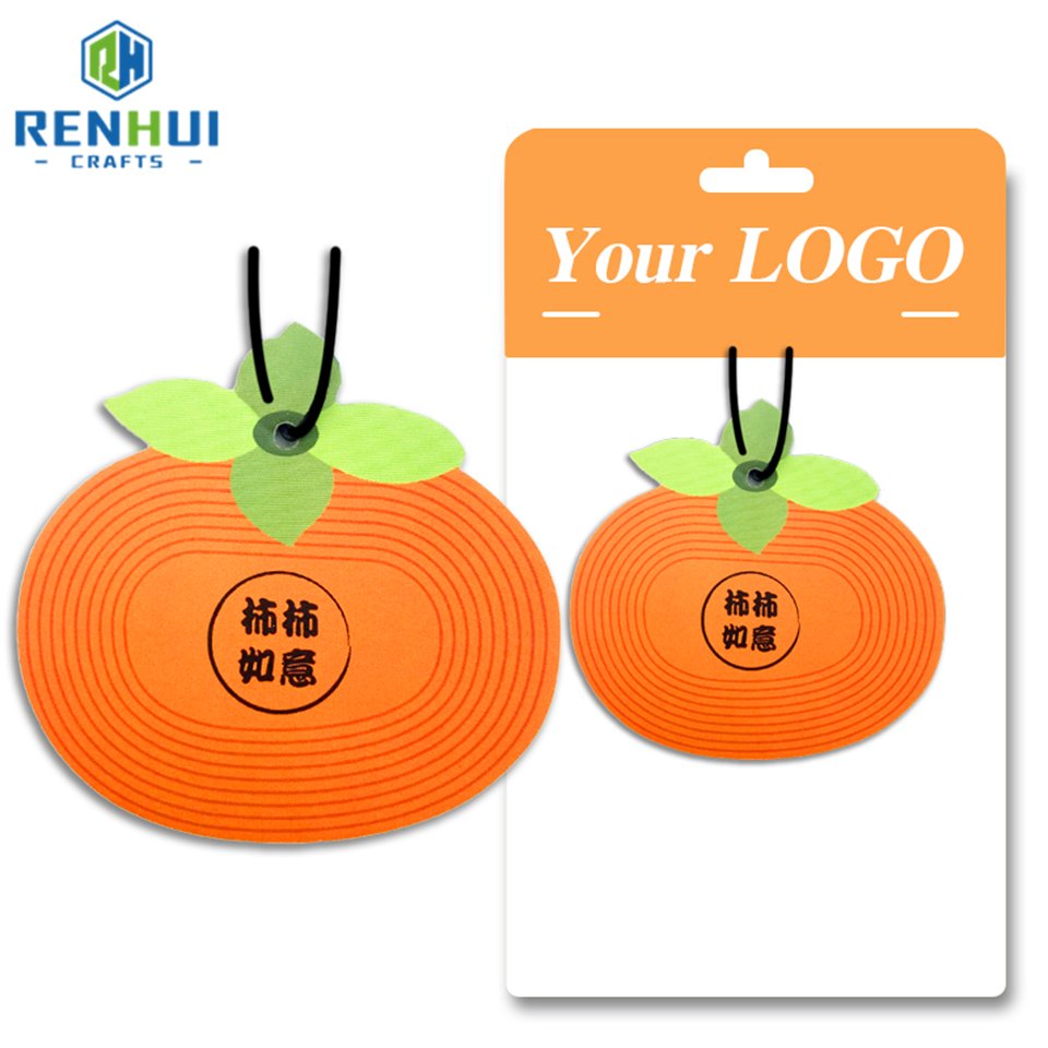 Sample Customization Wholesale Fashion Custom Fragrance Home Hanging Car Paper Air Freshener