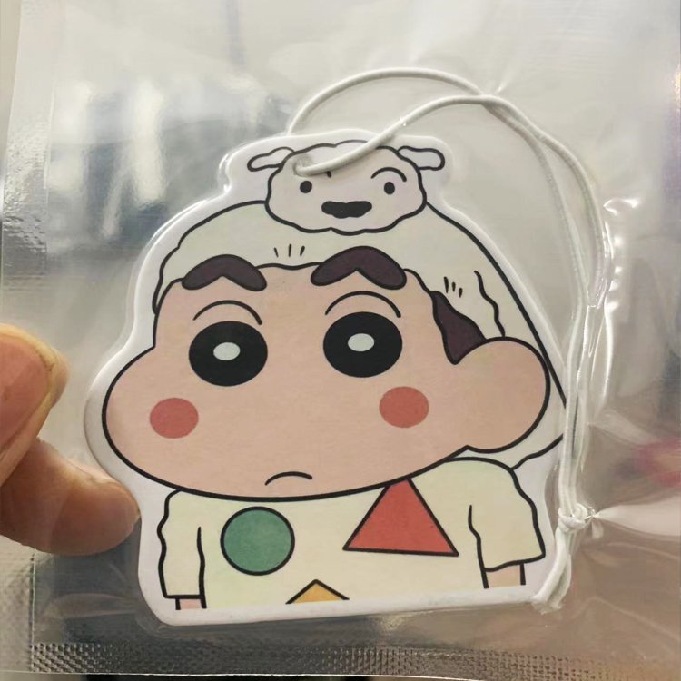 Cheap custom Bulbasaur smell hanging paper perfume car air freshener with different smell customize car air freshener
