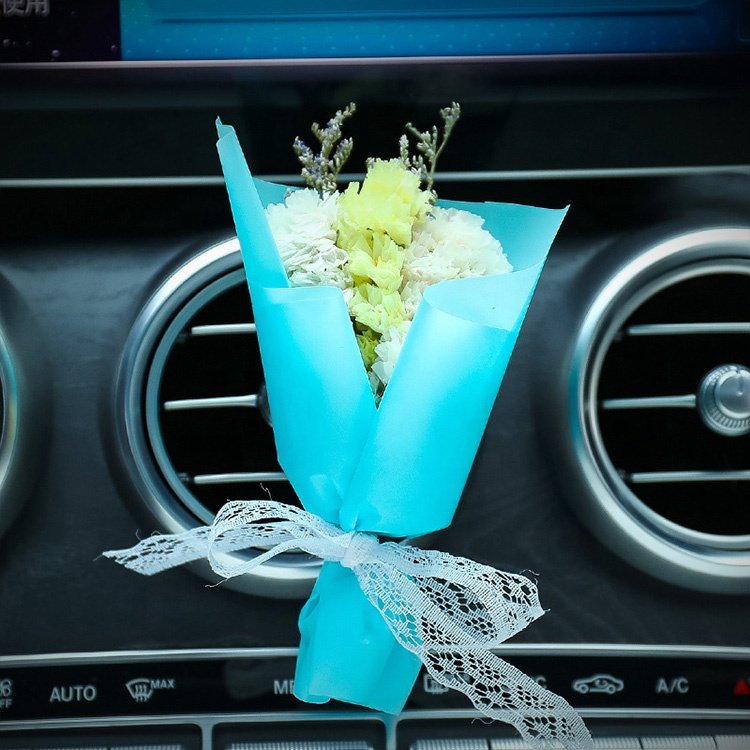 Wholesale Creative Air Vent Clip Long Lasting Time Flower Interior Accessories Flower Decoration Gift Perfume for Car