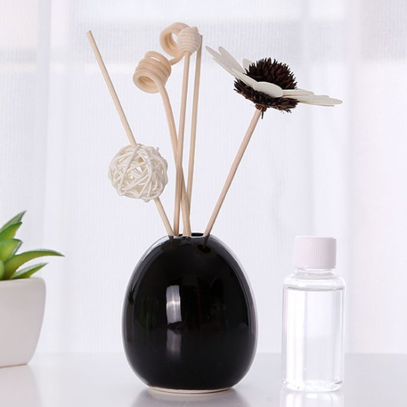 Custom ceramic car home fragrance aroma reed diffuser