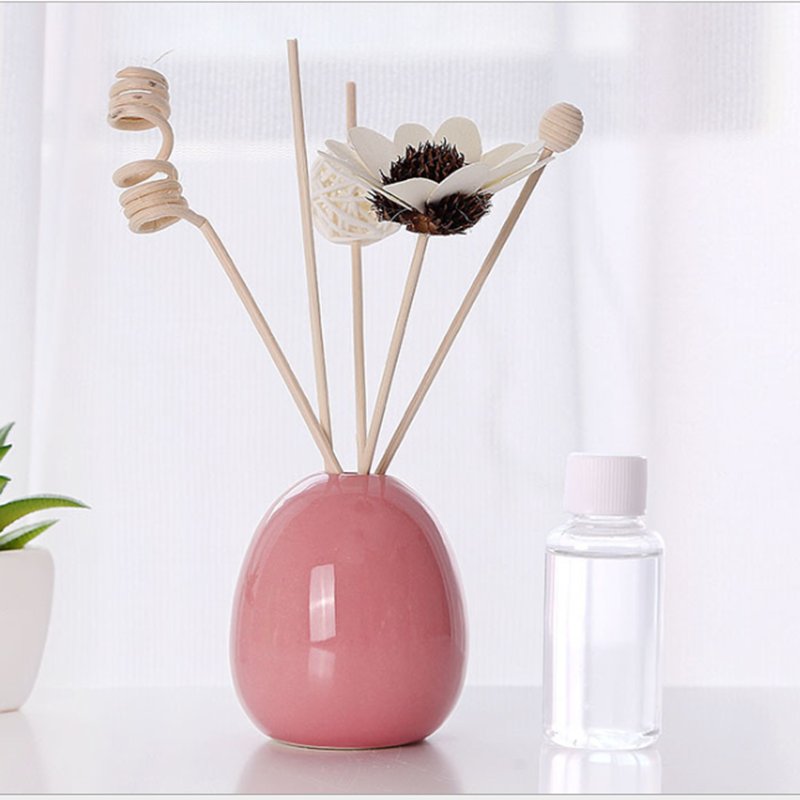 Custom ceramic car home fragrance aroma reed diffuser