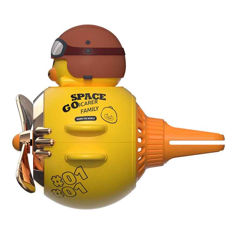 Freshener Duck Pilot Rotating Propeller Car Air Outlet Fragrance Diffuser Perfume For Auto Interior Car Accessories
