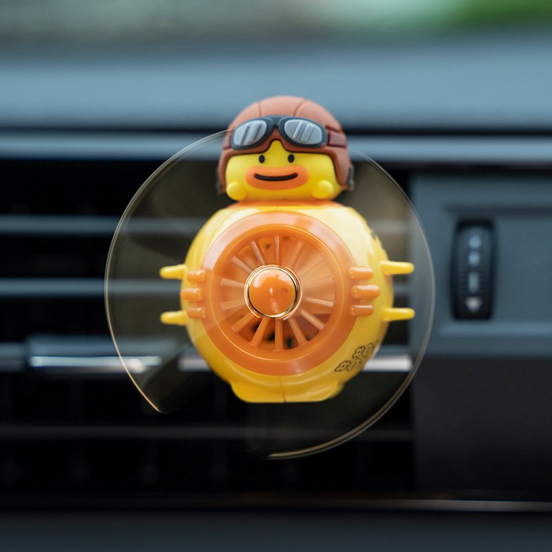 Freshener Duck Pilot Rotating Propeller Car Air Outlet Fragrance Diffuser Perfume For Auto Interior Car Accessories