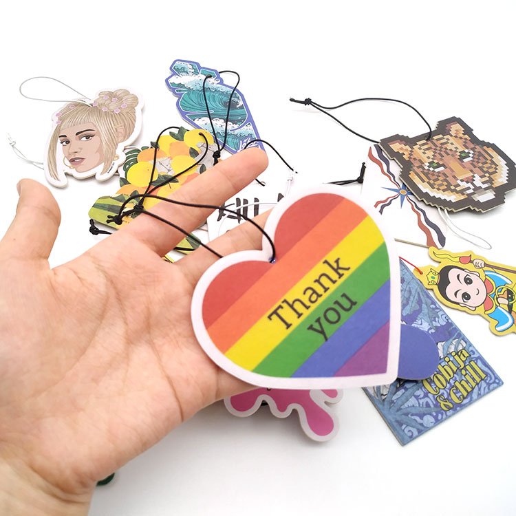 Scented Cards Wardrobe Car Air Fresheners Diffuser Head Card Perfume