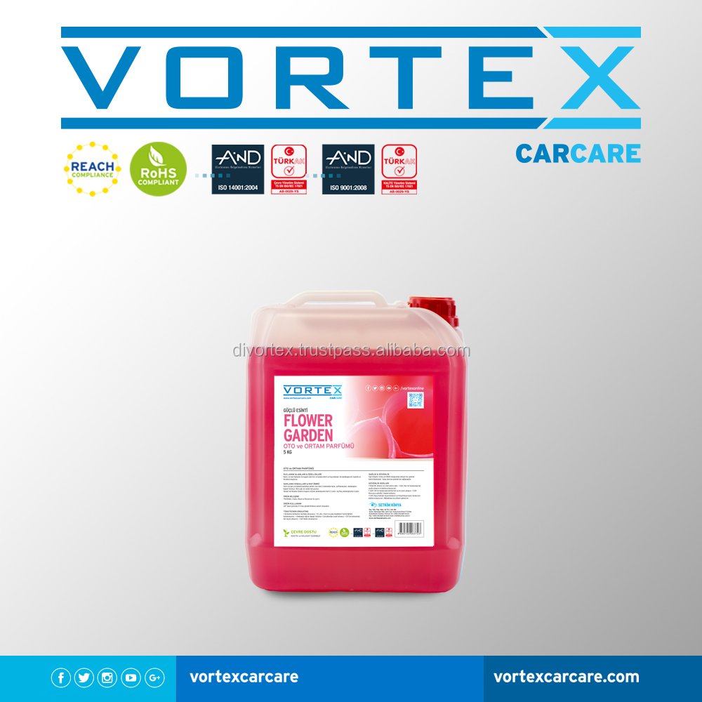 Vortex Car Care Air Freshener Car Perfume Flower Garden 5 Kg