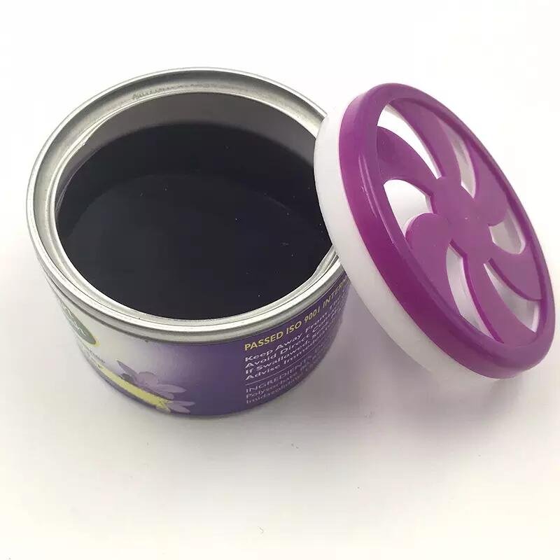 Wholesale Shaldan Car Perfume Cherry Hanging Scent Gel Initial Car Fragrance Air Freshener Gel