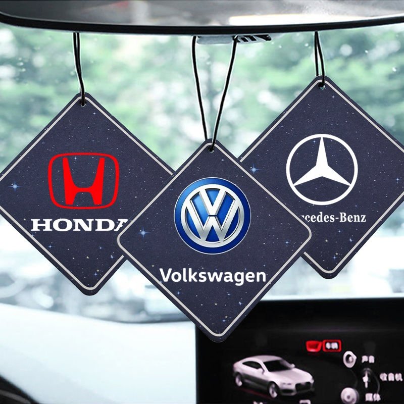 Fragrance manufacturer car scent air freshener long lasting paper air fresheners cheapest custom paper hanging car air freshener