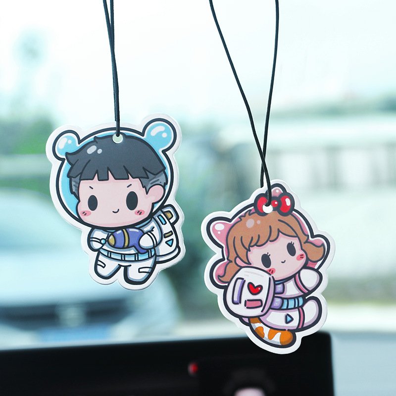 Santo Hanging Car perfume Air Freshener hanging car paper air freshener