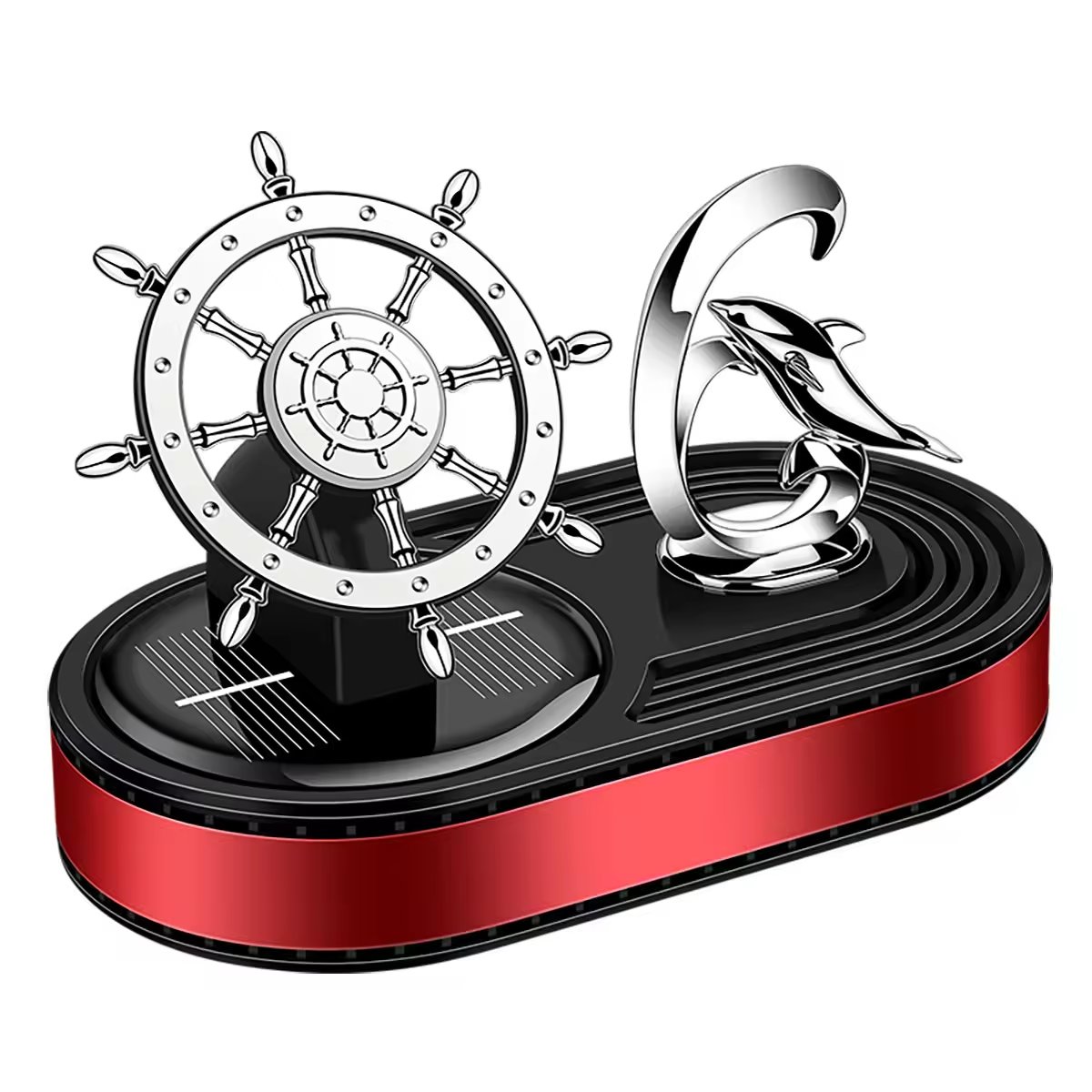 Ship Shape Solar Car Perfume Air Freshener Dashboard Accessory Fragrance Wholesaler
