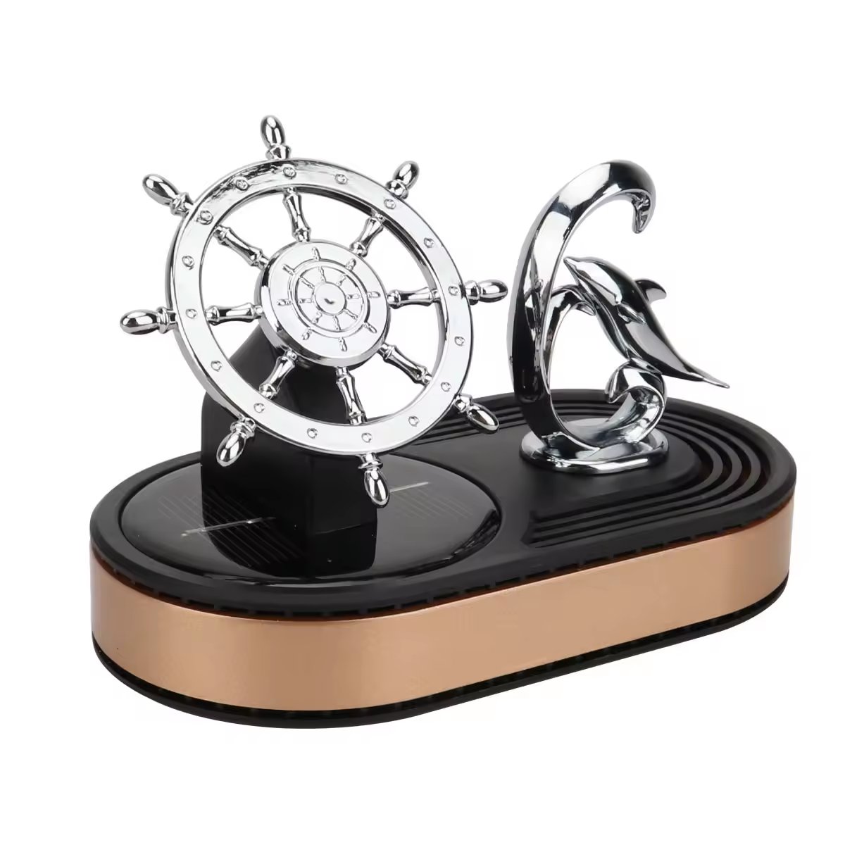 Ship Shape Solar Car Perfume Air Freshener Dashboard Accessory Fragrance Wholesaler