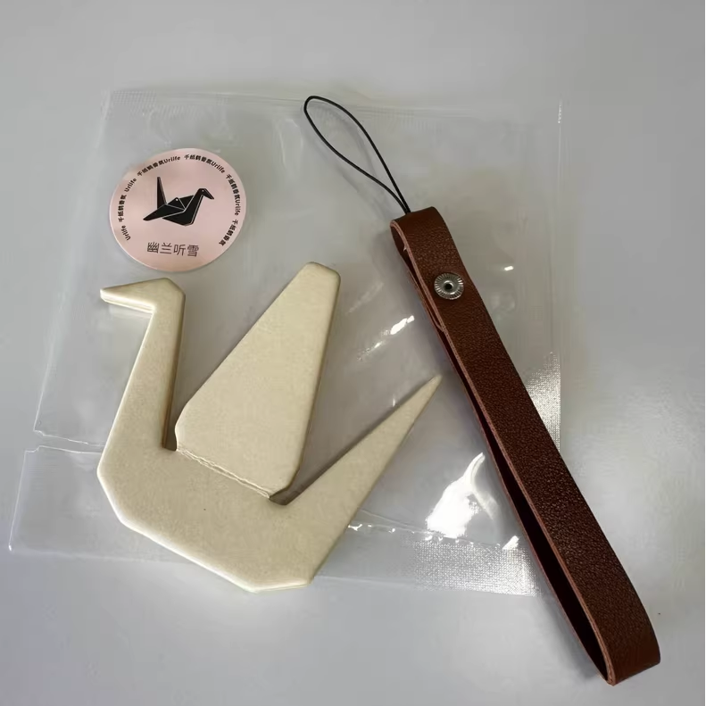 Best Wish Paper Crane Paper Car Air Freshener Perfume Hanging Car Air Freshener New Arrival Car Interior Decoration Custom