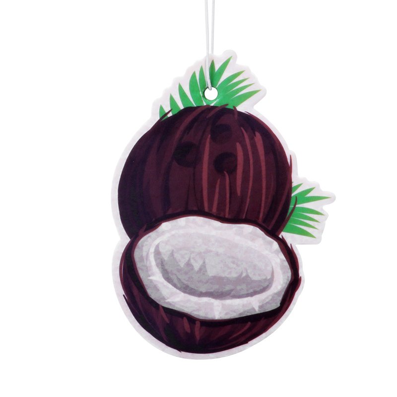 Car Air Freshener Cotton Paper Material For Home Funny Hanging Freshener Cardboard