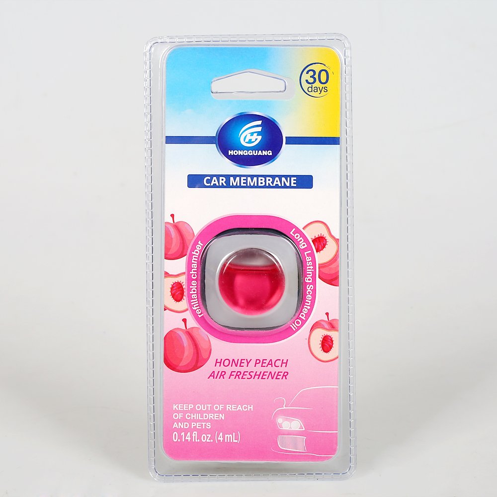 Wholesale Modern Square Membrane Car Air Freshener Custom Size Vent Air Diffuser Liquid Lily Rose Fragrance