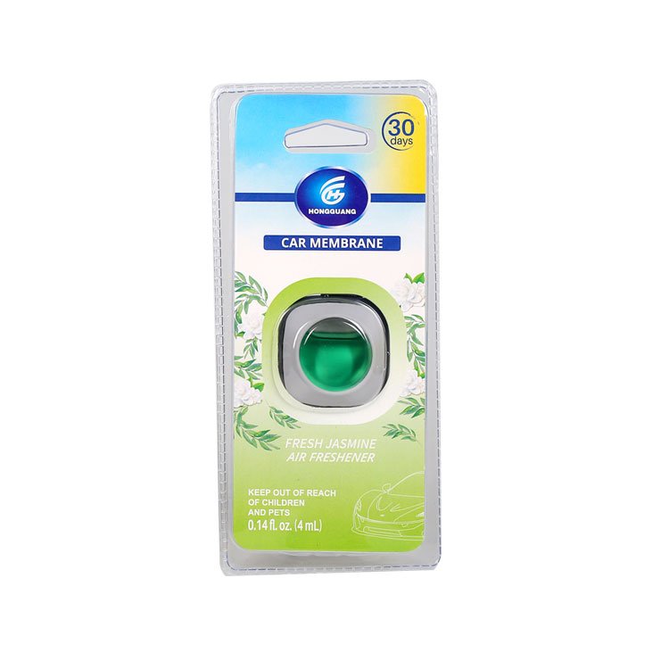 Wholesale Modern Square Membrane Car Air Freshener Custom Size Vent Air Diffuser Liquid Lily Rose Fragrance