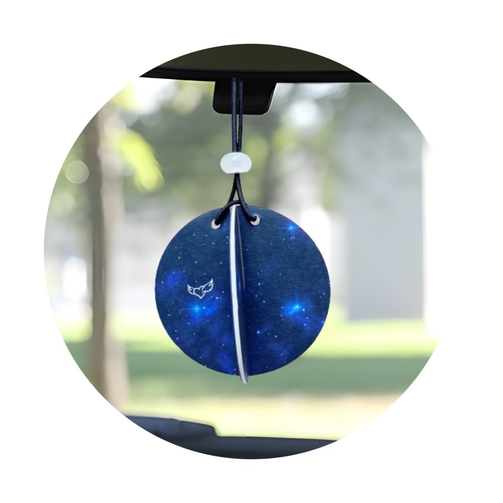Custom Novelty Gift Cotton Paper Car Fresheners Hanging Wholesale Car Air Freshener