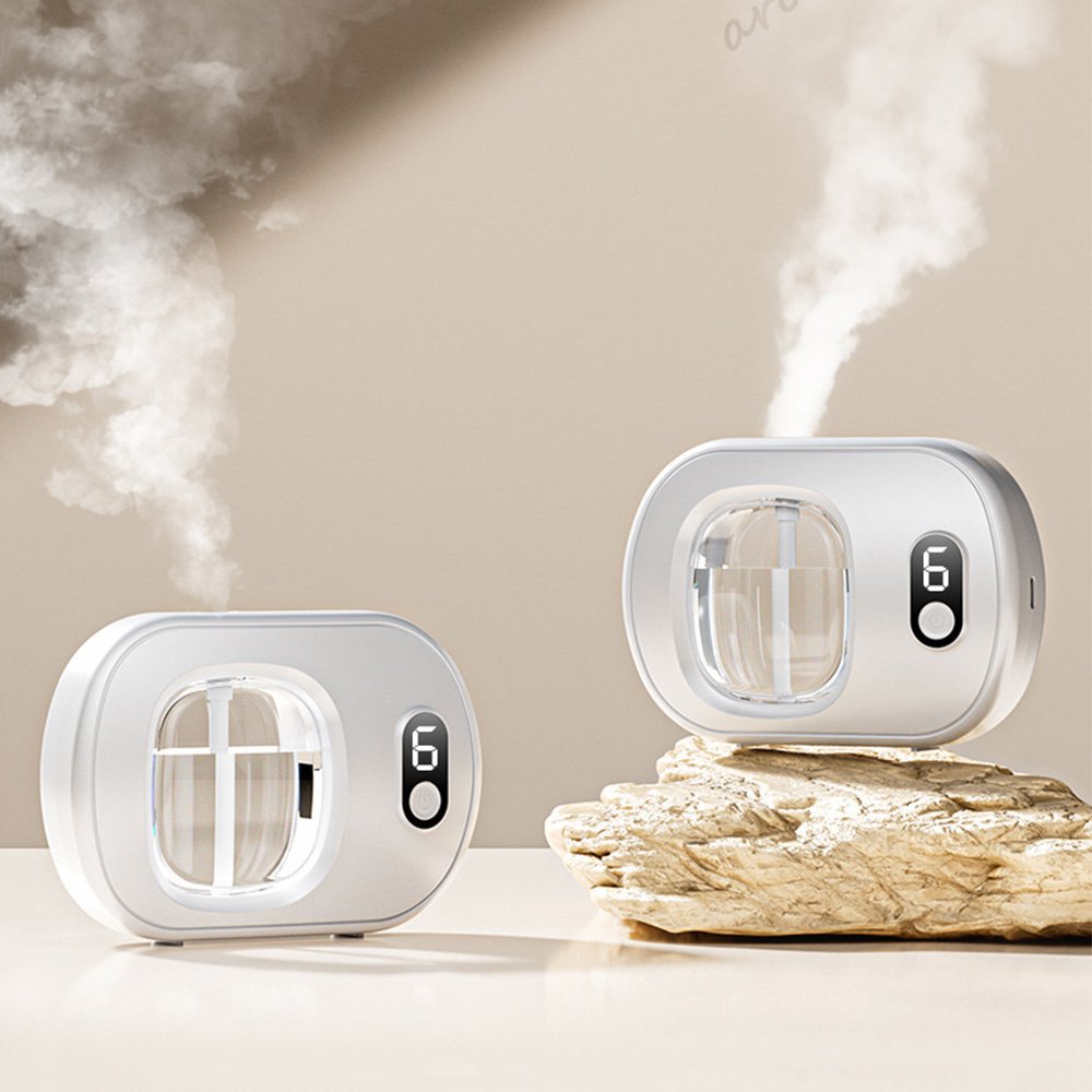 Custom Air Freshener Scent Diffuser Portable Usb Electric Auto Smart Mini Waterless Aroma Diffuser For home hotel bathroom