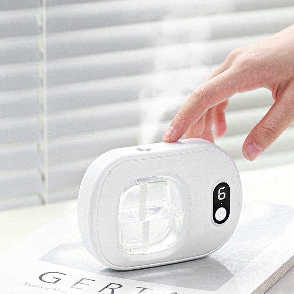 Custom Air Freshener Scent Diffuser Portable Usb Electric Auto Smart Mini Waterless Aroma Diffuser For home hotel bathroom