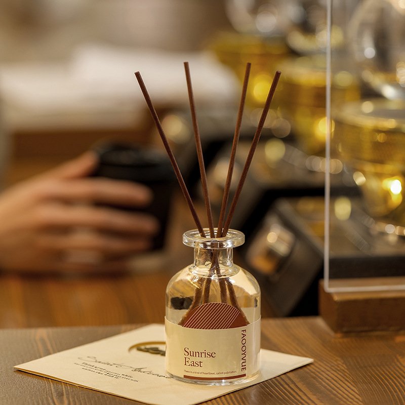New Arrival Luxury Scented Diffuser Home Bedroom Aromatherapy Essential Oil Reed Diffuser Sets With Aroma Stick