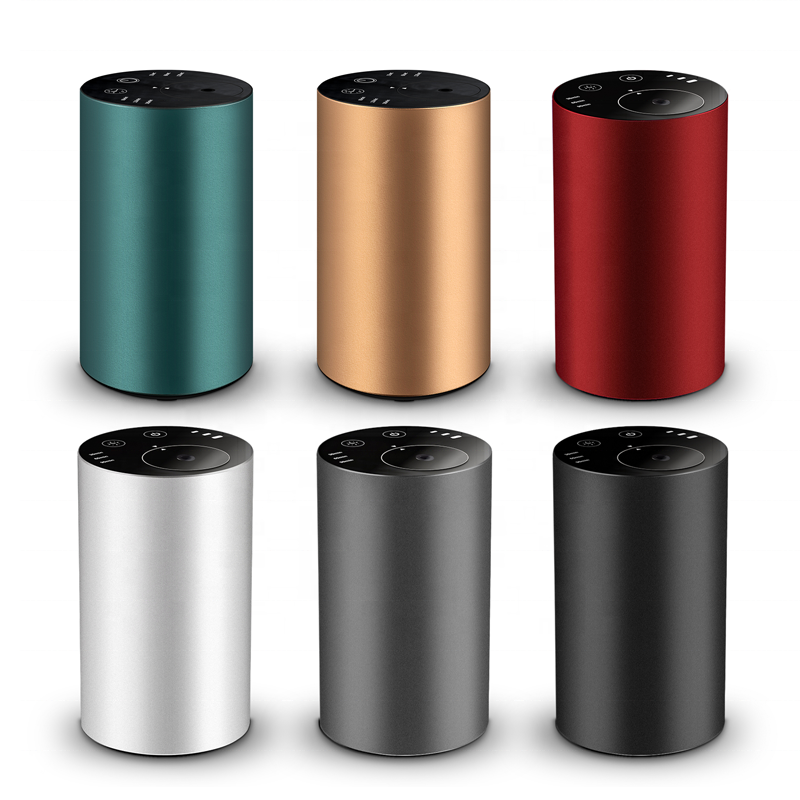 Waterless Cordless Car Essential Oil Car Aroma Diffuser Automotive Fragrance Smart Air Fresheners for car scent