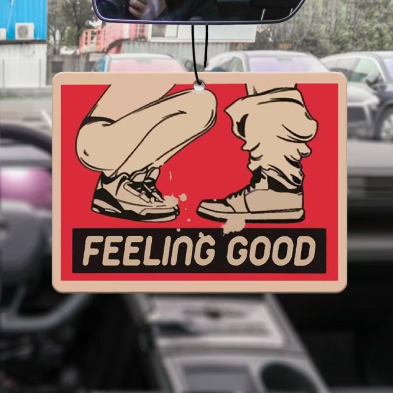 Hot custom Feel good fun Hilton Car Aromatherapy car air freshener perfume Air freshener