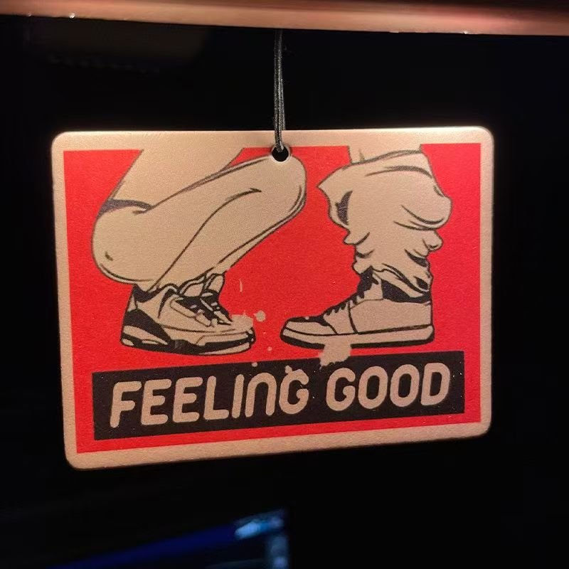 Hot custom Feel good fun Hilton Car Aromatherapy car air freshener perfume Air freshener