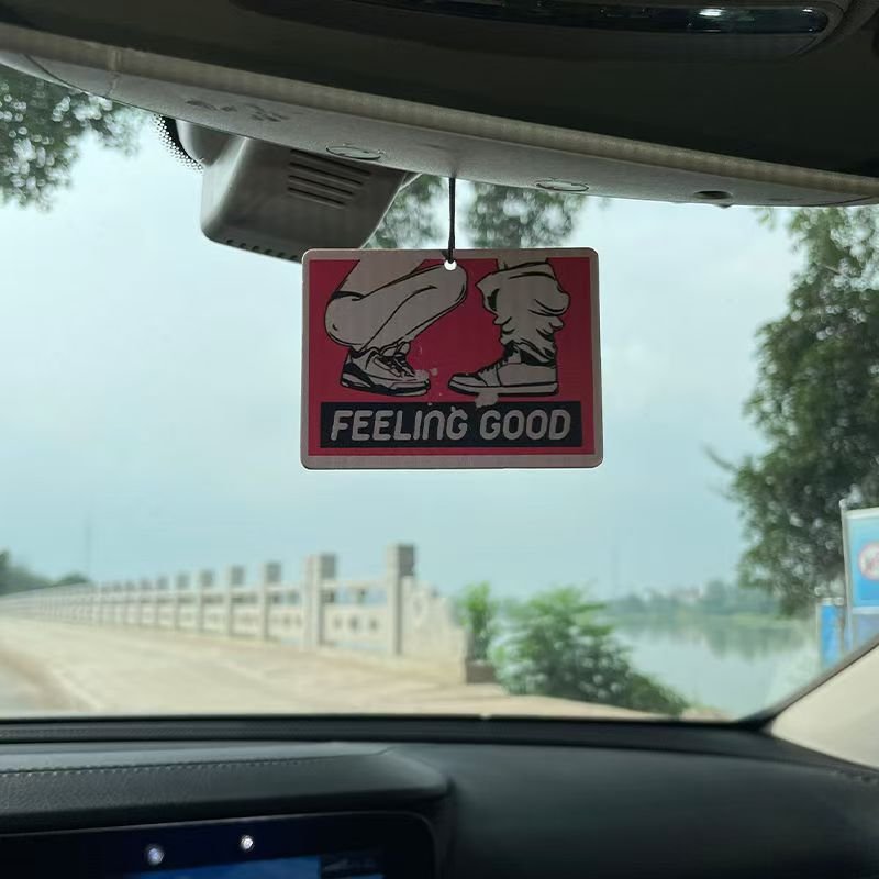 Hot custom Feel good fun Hilton Car Aromatherapy car air freshener perfume Air freshener
