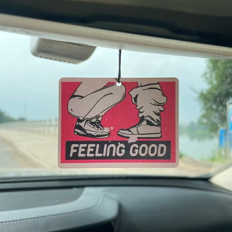 Hot custom Feel good fun Hilton Car Aromatherapy car air freshener perfume Air freshener