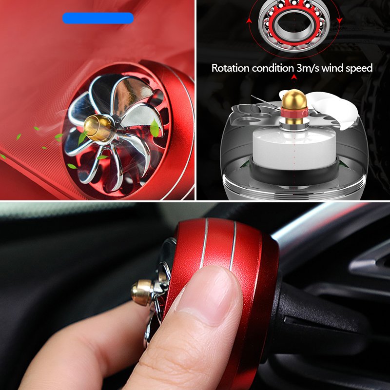 Automatic Aroma Car Diffuser Air Freshener Perfume Clip Vent Car Fragrance Diffuser