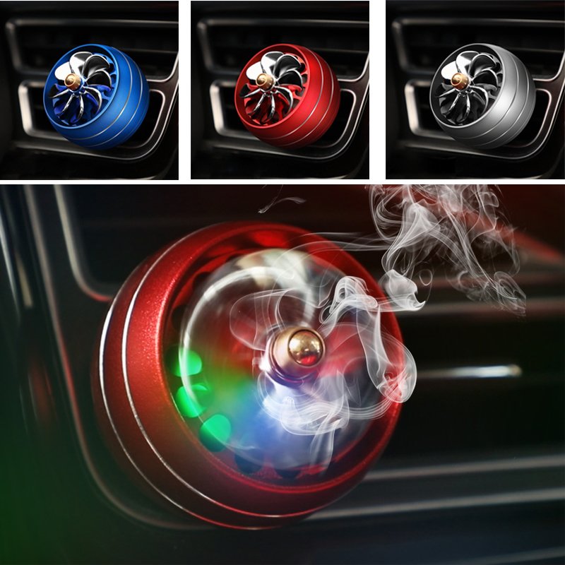Automatic Aroma Car Diffuser Air Freshener Perfume Clip Vent Car Fragrance Diffuser