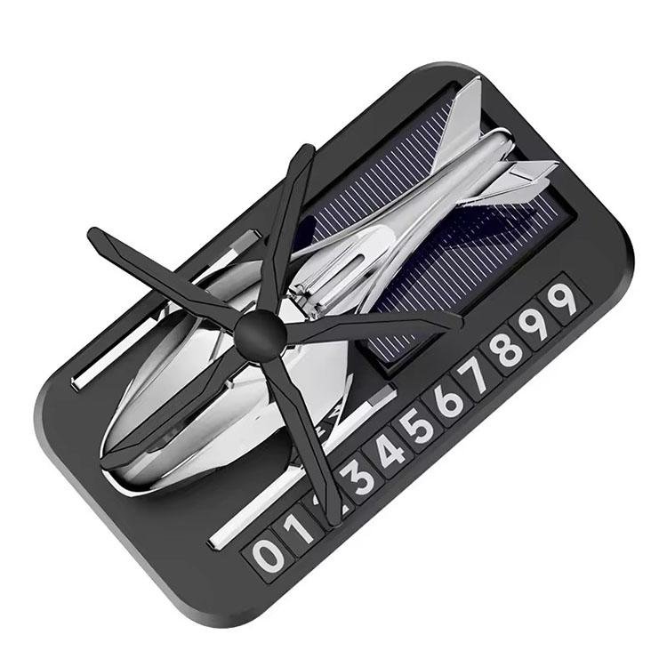 Senbolia Hot Sale Luxury Car Perfume Air Freshener Solar Energy Rotating Zinc Alloy