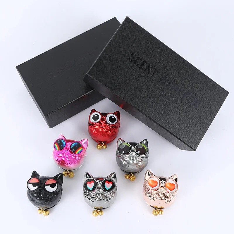 Factory price creative push east environment car decoration perfume perfume clip car vent freshener