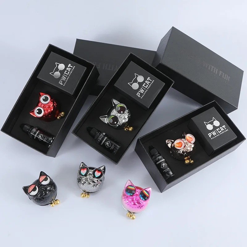 Factory price creative push east environment car decoration perfume perfume clip car vent freshener