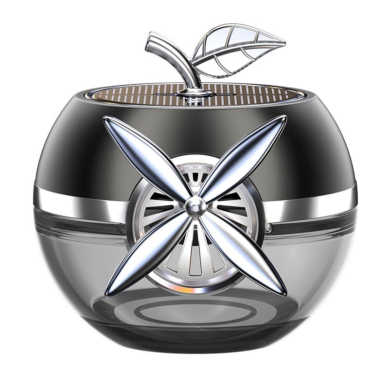 2024 pinchao Car Aromatherapy Diffuser popular Solar Running Ball Car Perfume Wholesale Cheap Auto Parfum 360 rotary car aromath