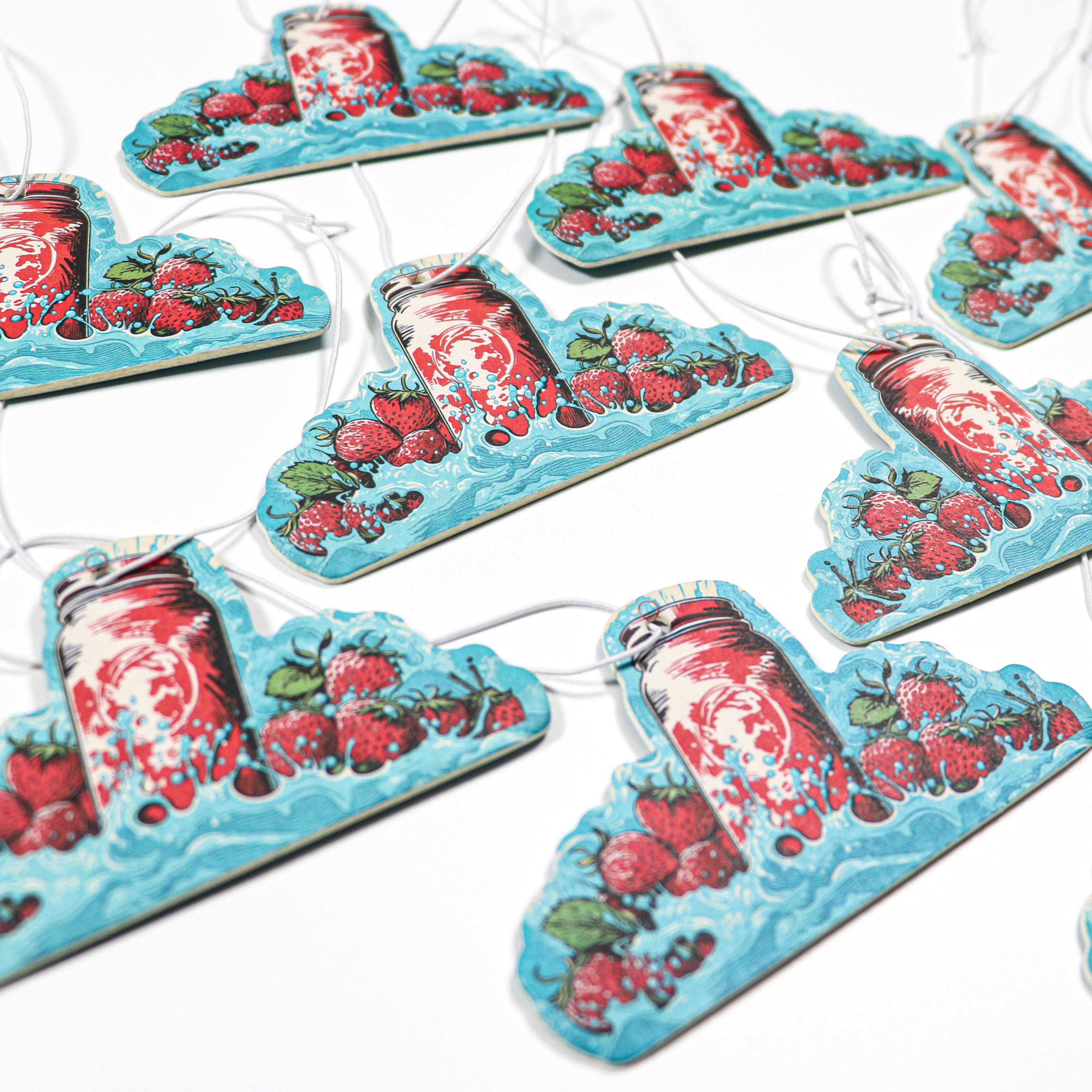 customized Car Air Freshener Double Sided scent Design Aroma Hanging Air Freshener/Custom Paper Car Air Freshener