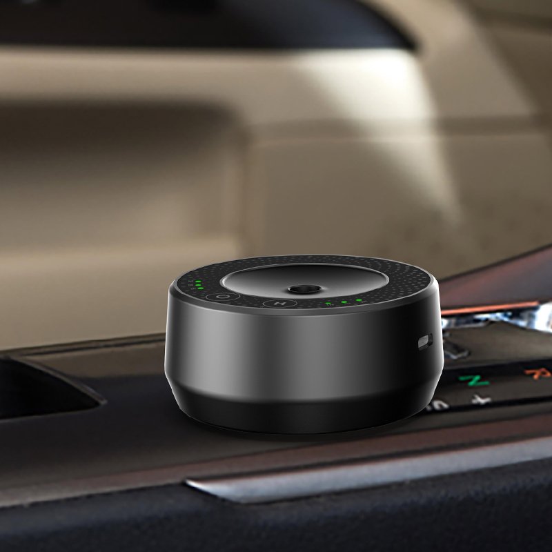 Luxury Smart Car Perfume Diffuser Battery Powered Vent Clip Air Freshener Essential Oil Aroma Car Diffuser