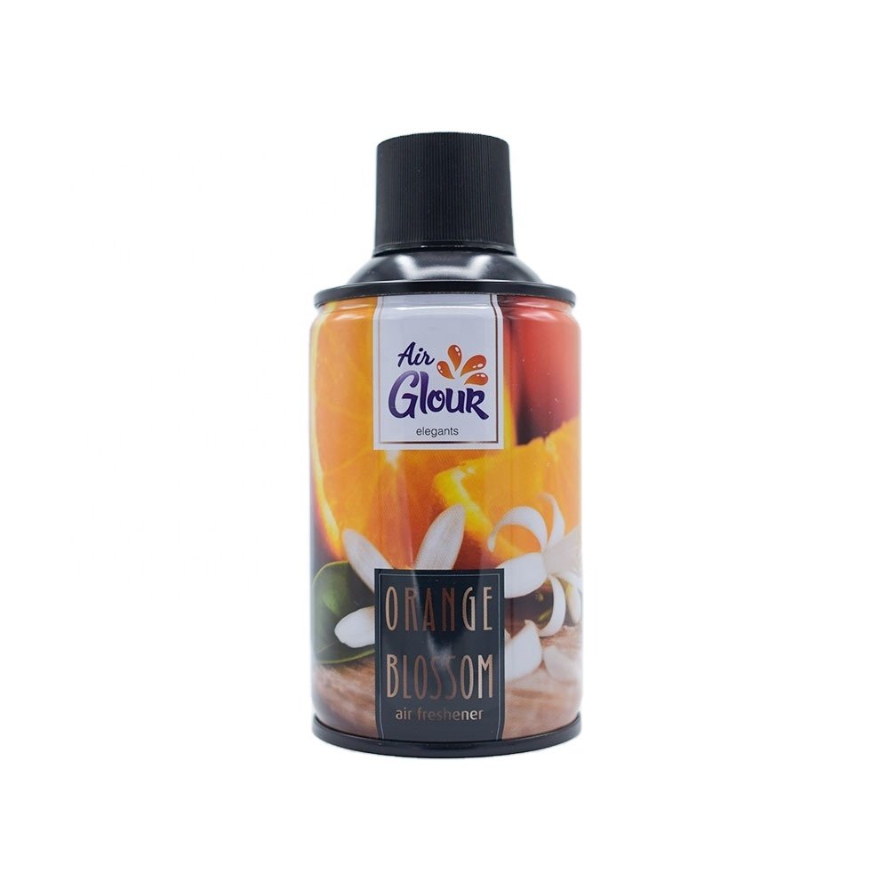 Turkish Manufacturer's 250ml Orange Blossom Air Freshener Metal Spray for Car Home Office-for Hotels