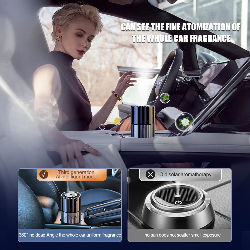 Fashion New Perfume Accessories Aromatherapy Automatic Spray Aroma Diffuser Car Air Freshener