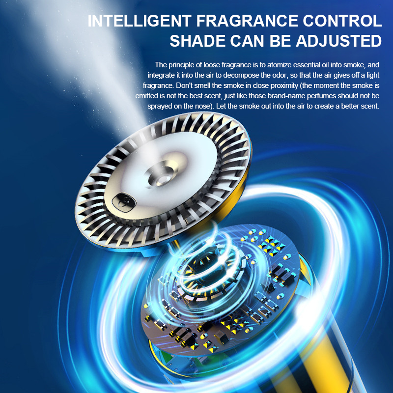 Fashion New Perfume Accessories Aromatherapy Automatic Spray Aroma Diffuser Car Air Freshener