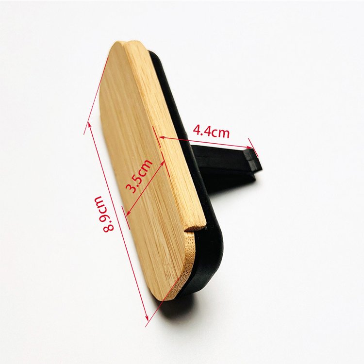 Best Selling Oem Car Fragrance Perfume Diffuser Vent Exhaust Clip Fragrance Diffusing Wooden Car Scent Air Freshener