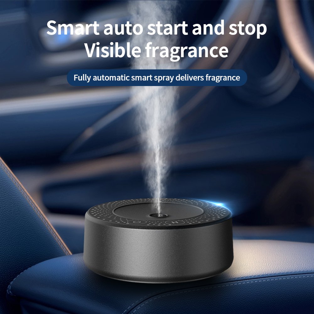 Smart Waterless Electric Auto Essential Oil Portable USB Mini Car Aroma Diffuser For Cars Humidifier Car Aroma Diffuser