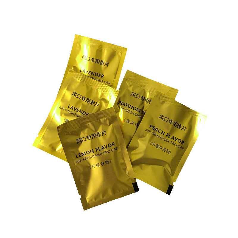 C0999 8pcs Car Air Fresheners Solid Fragrance Replacement Pad Air Outlet Vent Fresheners Refill Car Perfume Aromatherapy tablets
