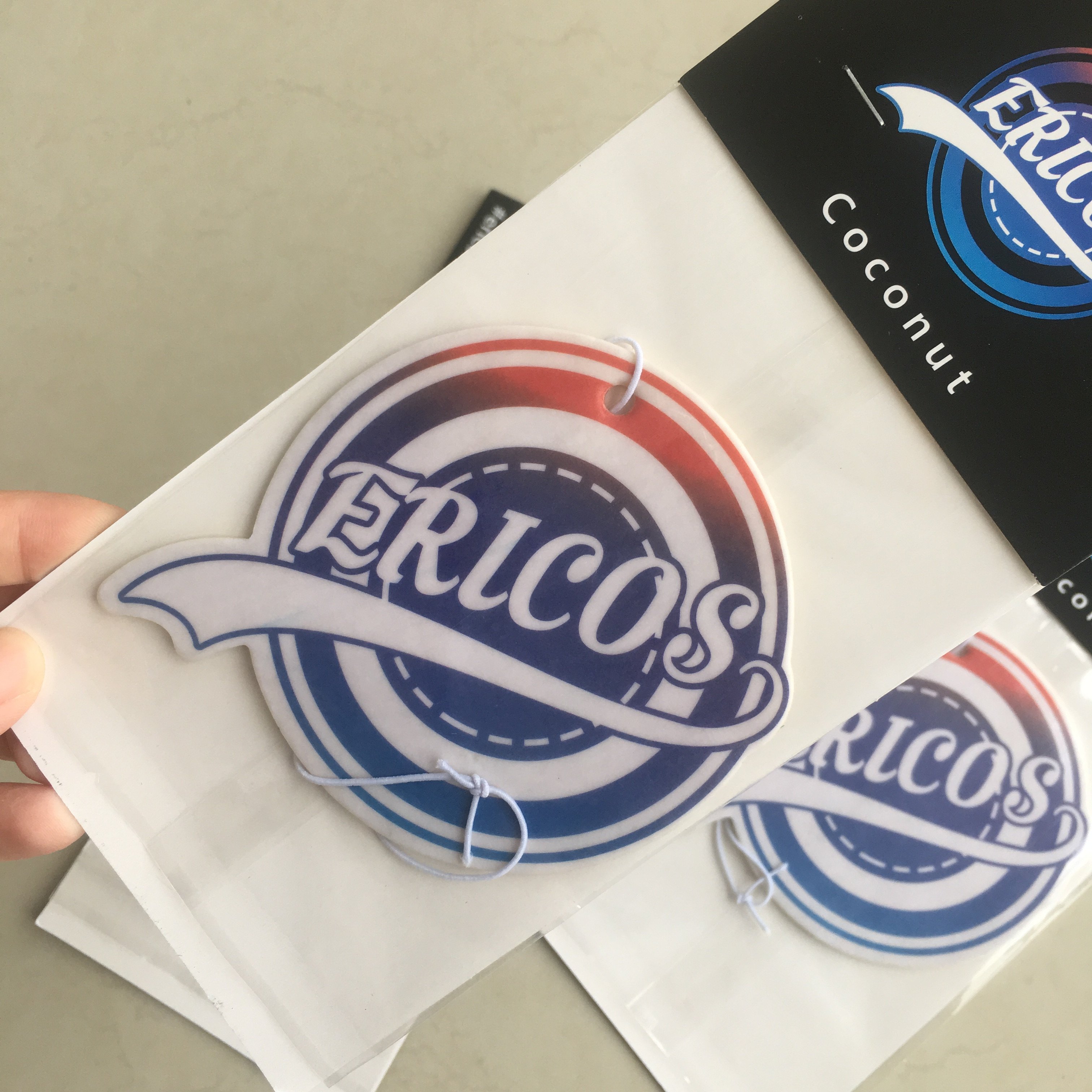 Custom Logo Printing Hanging Freshener Car Air Freshener