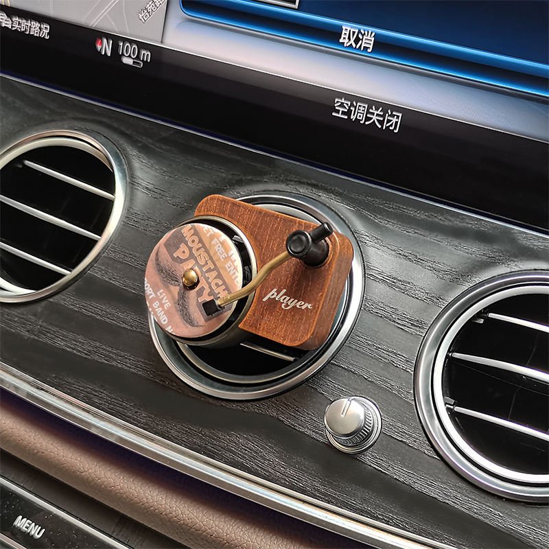 Wholesale Unique Record Player Car Aroma Diffuser Car Vent Clips Air Freshener