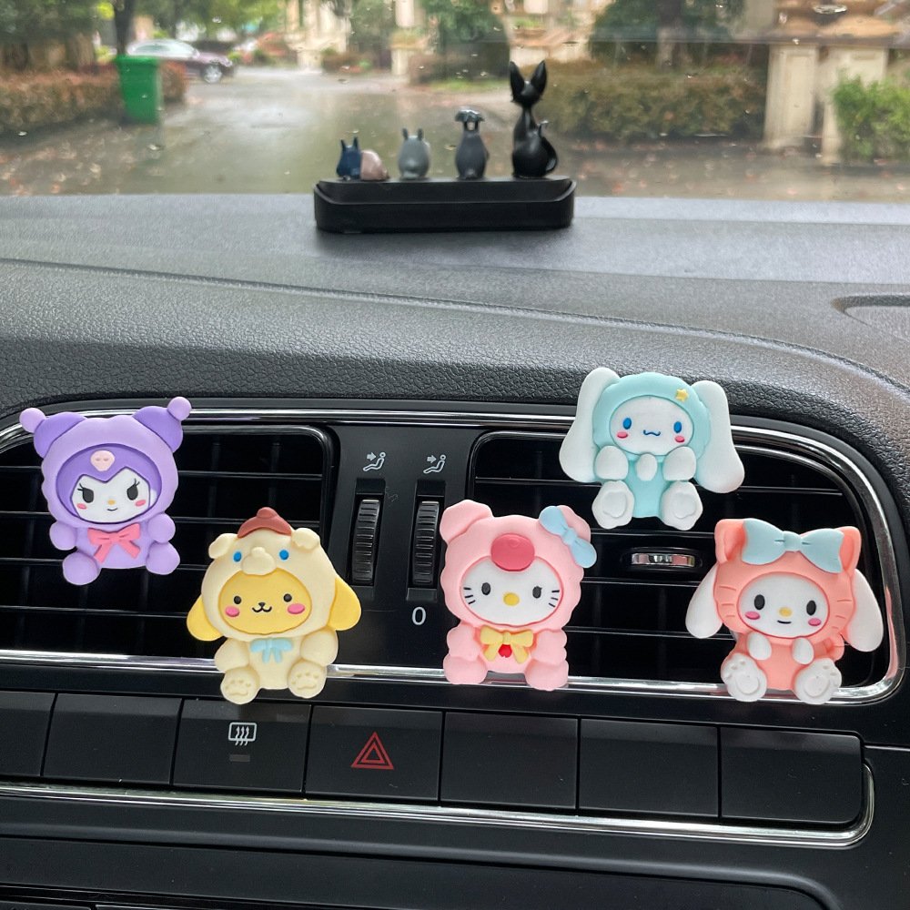 RTS 2025 Car aromatherapy cartoon air outlet air freshener car perfume air outlet car interior accessories