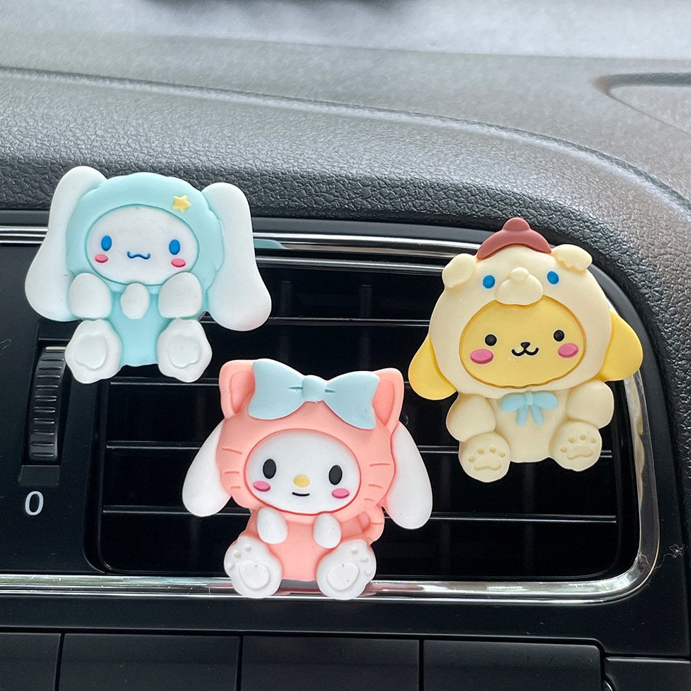 RTS 2025 Car aromatherapy cartoon air outlet air freshener car perfume air outlet car interior accessories