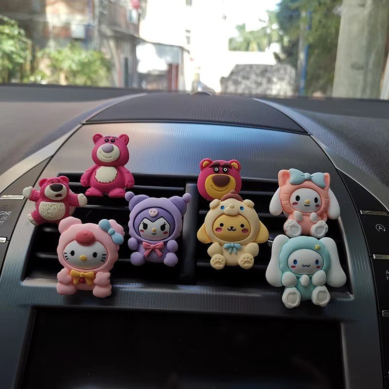 RTS 2025 Car aromatherapy cartoon air outlet air freshener car perfume air outlet car interior accessories