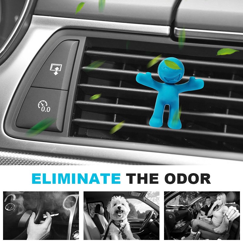 Masthome Factory Price Little Person Design Aroma Car Smell Air Freshener Scent Diffuser TPR Air Freshener Car Refresher