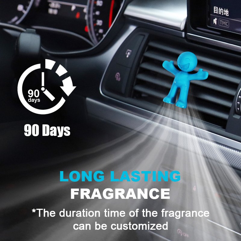 Masthome Factory Price Little Person Design Aroma Car Smell Air Freshener Scent Diffuser TPR Air Freshener Car Refresher