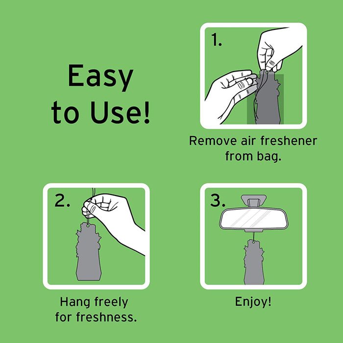 Custom Modern Design Hanging Air Freshener Eco-Friendly Paper Type Car Air Freshener Card